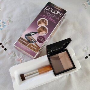 NIB Cover Your Gray 2-In-1 Fill-In Powder Med. Brown + Dark Blonde